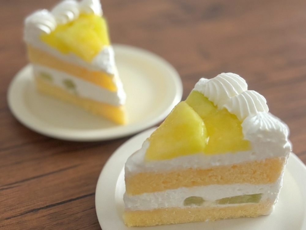 【メロン好き必見♪】『パティスリーホソヤ』に、「メロンのショートケーキ」が期間限定で登場♪